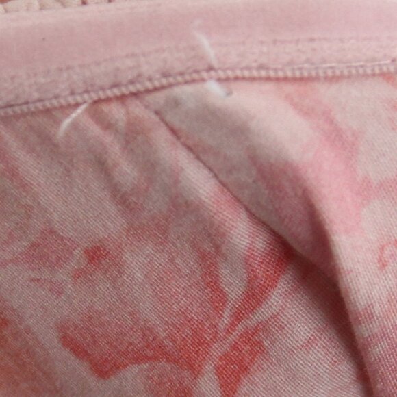 Maison Amory Sugarmilk Mini Dress in Strawberry Cream Pink Flutter Sleeve Small - Picture 10 of 12